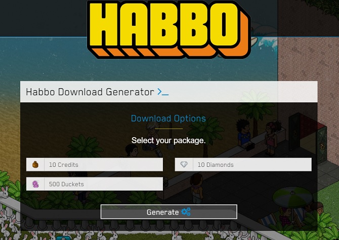 free habbo codes